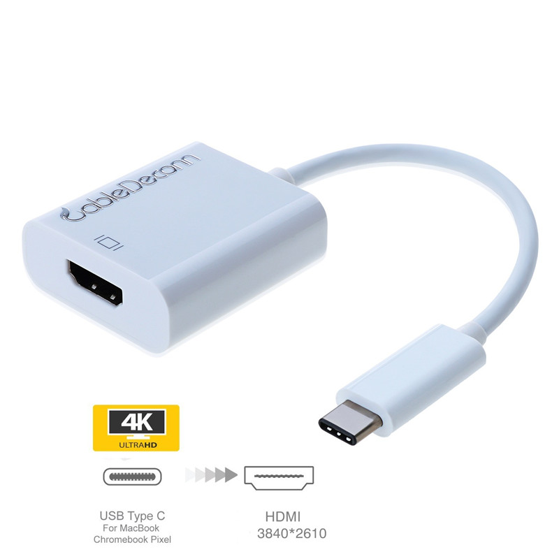 振德 CableDeconn USB 3.1 Type-C转HDMI接口 高清转换器适配器