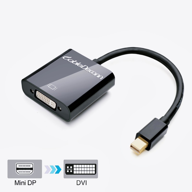 振德 CableDeconn  Mini Displayport转DVI转换线 