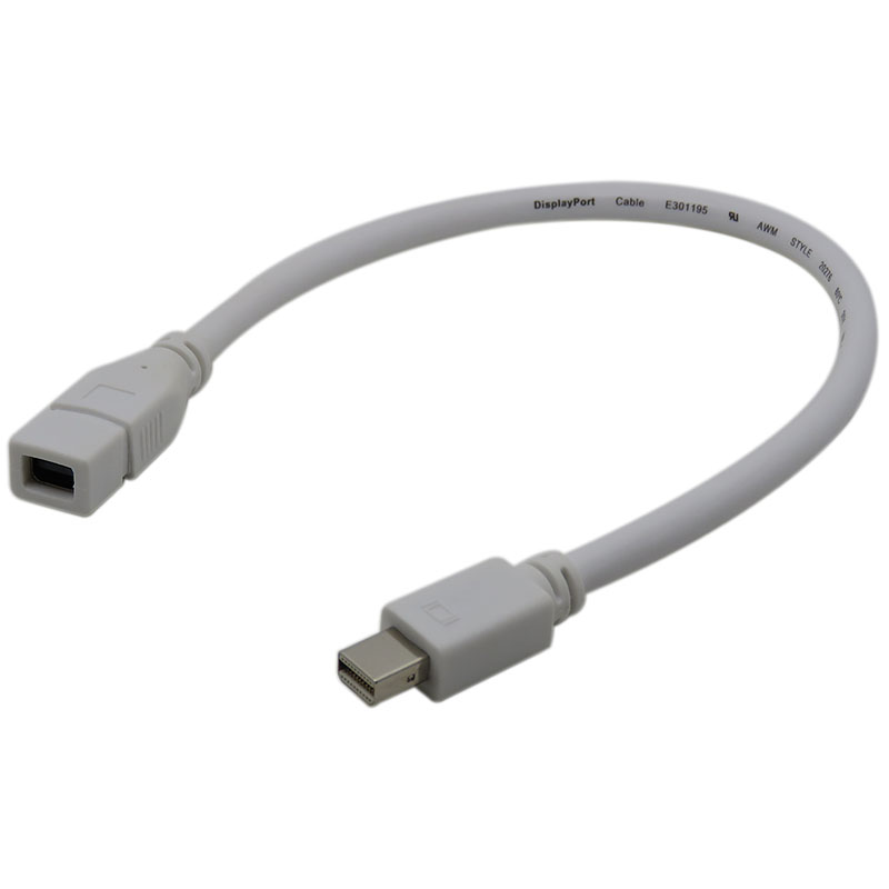 振德 CableDeconn MINI Displayport 公 对 MINI Displayport F 母头 转接连接线