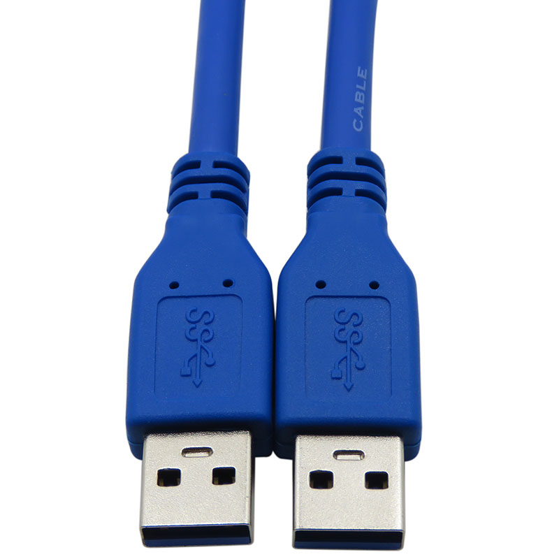 振德 CableDeconn 高速USB3.0数据线公对公 双头移动硬盘盒数据线 笔记本散热器连接线 
