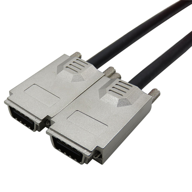振德 CableDeconn 供应Mini SAS 4X Infiniband TO SFF-8470 CX4 硬盘服务器传输连接线