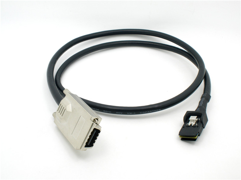 振德 CableDeconn阵列Mini SAS X4 SFF8470 sas36P SFF 8087 服务器SAS数据连接线