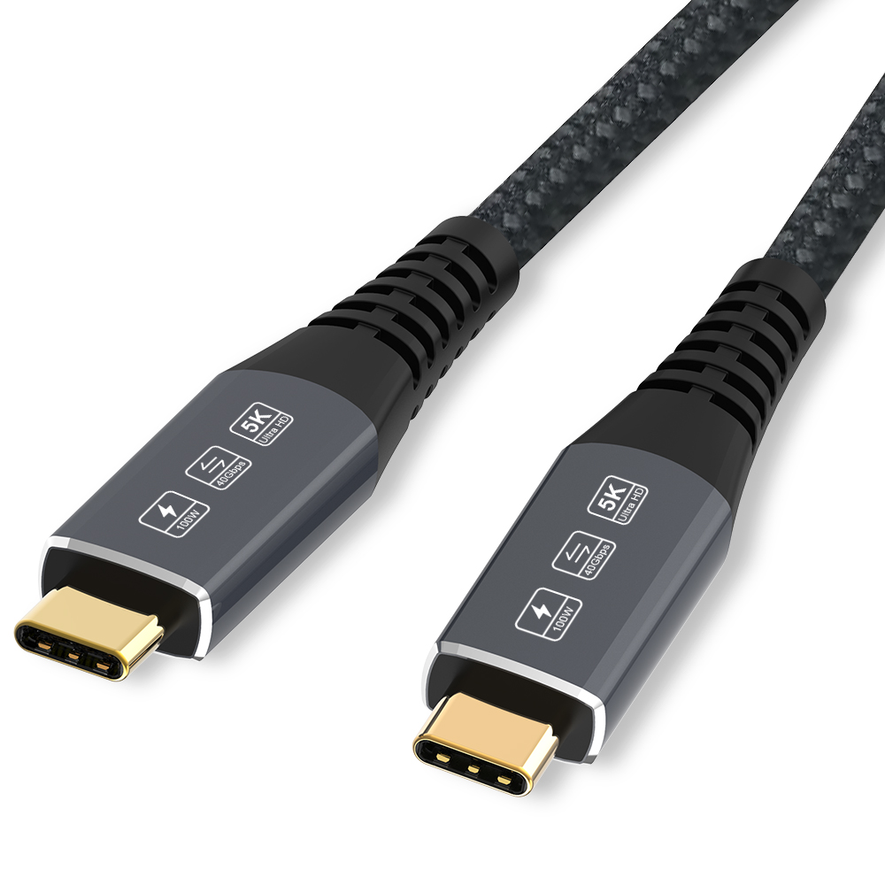 振德CableDeconn 优选USB4.0高速数据传输线TYPE C笔记本视频高清线40Gbps支持快充
